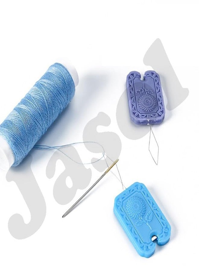 Jasol أداة تمرير الخيط في إبرة الخياطة مع وظيفة قطع الخيط الجديدة، للخياطة اليدوية والحياكة، عبوة من 4 قطع - Image 5